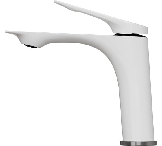 Смеситель для умывальника MIXLINE 30k ML41-04 Swan White БЕЛЫЙ 553908