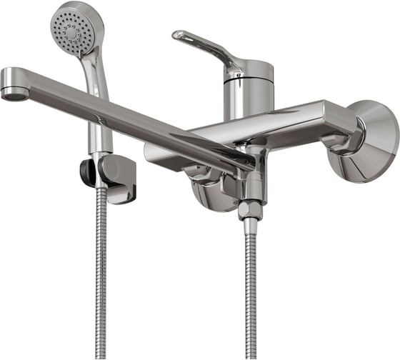 Смеситель для ванны и умывальника MIXLINE 35k ML40-02 Flat 553905