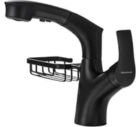 Смеситель Homium Lux 1 Black (с мыльницей) FaucLB1