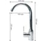 Смеситель Homium One F Silver FaucOneFS 8