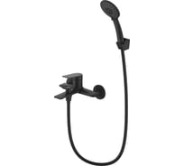 Смеситель для ванны Milardo Azure черный матовый AZUBL00M02