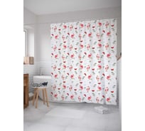 Штора (занавеска) для ванной JoyArty "Сочные дольки" из сатена, 180х200 см с крючками, sc_71331