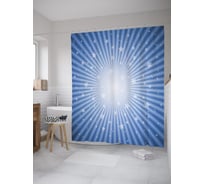 Штора (занавеска) для ванной JoyArty "Звезды арт" из сатена, 180х200 см с крючками, sc_60829