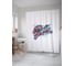 Штора (занавеска) для ванной JoyArty "Хеллоу, лето" из сатена, 180х200 см с крючками, sc_53748 1