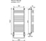 Водяной полотенцесушитель Primoclima Step Water Inox 100х50 3_5_7 PCStepWInox100503.5.7 2