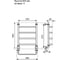 Водяной полотенцесушитель Primoclima Step Water Inox 60х50 4 PCStepWInox60504 2