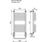 Водняной полотенцесушитель Primoclima Step Water Inox 80х50 6_6 PCStepWInox80506.6 2