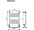 Водняной полотенцесушитель Primoclima Vita Water Inox 60х50 4_4 PCVitaWInox60504.4 2
