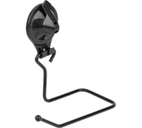 Держатель туалетной бумаги на присоске SAKURA UI-3001 Air-lock 80x80x160 мм, BL черный 037304