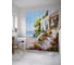 Штора (занавеска) для ванной JoyArty "Из дома в море" из сатена, 180х200 см с крючками, sc_9274 1