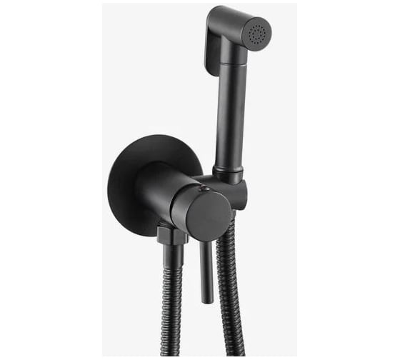 Смеситель скрытого монтажа ESKO Line Concealed mixer, черный EL_CM2Black