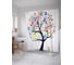 Штора (занавеска) для ванной JoyArty "Цифровое дерево" из сатена, 180х200 см с крючками, sc_37790 1