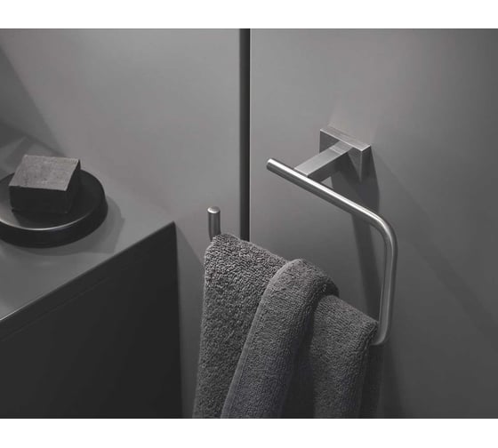 Держатель бумаги без крышки GROHE Essentials Cube суперсталь 40507DC1