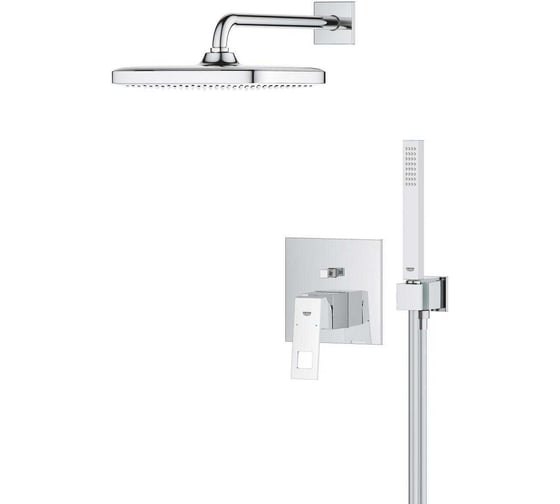 Душевая система скрытого монтажа GROHE Eurocube со смесителем, хром 25289000