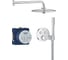 Душевая система скрытого монтажа GROHE Grontherm SmartControl с термостатом, хром 34867000 1
