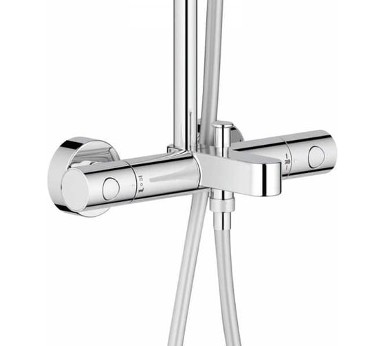 Душевая система с термостатом для ванны GROHE Euphoria 260, душевая штанга 1016 мм 26114002