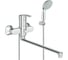 Смеситель универсальный GROHE Multiform с душевым гарнитуром, длинный излив, хром 32708000 1