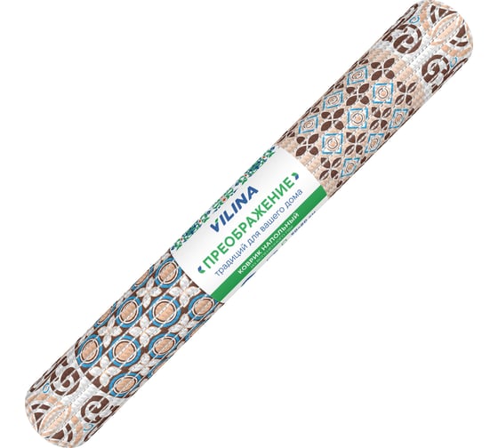 Коврик для ванной комнаты VILINA 225PT-brown-blue "ПРЕОБРАЖЕНИЕ" 50x80 см 7104-225PT-brown-blue 1