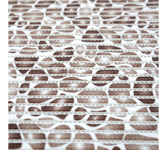 Напольный коврик VILINA V15-brown из вспененного ПВХ 50x80см 6700-V15-brown