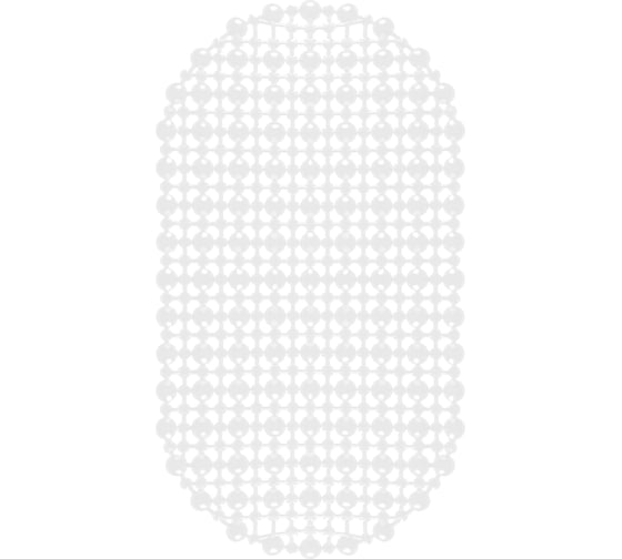 Коврик для ванны VILINA "Комфорт" 36x65 см белый 6922-white