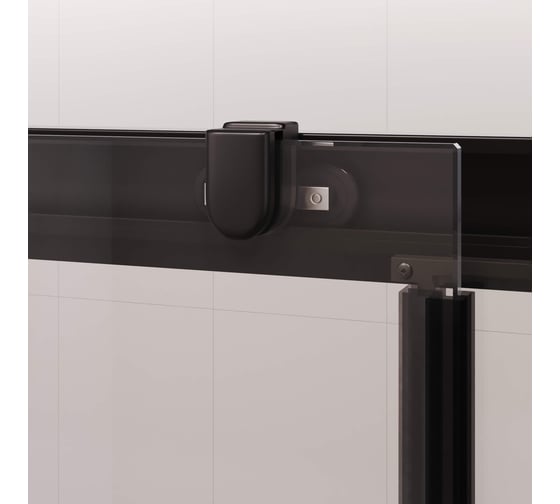 Душевая дверь RGW PA-017-B 140х195 см, черный, стекло матовое 6 мм (Easy) 350801714-24
