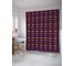 Штора (занавеска) для ванной JoyArty "Яркие ромбы" из сатена, 180х200 см с крючками, sc_58030 1