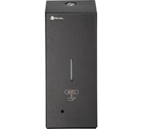 Дозатор для жидкого мыла Merida STELLA R металлический, сенсорный, наливной, черный, 1,2 л DSC115.R