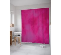 Штора (занавеска) для ванной JoyArty "Градиентные пятна" из сатена, 180х200 см с крючками, sc_38987