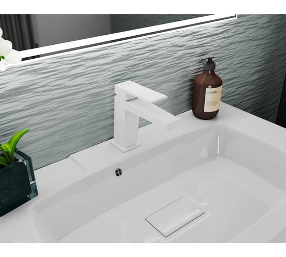 Смеситель для умывальника RUSH Thira TR3635-12White