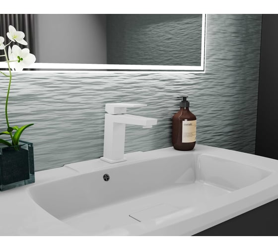 Смеситель для умывальника RUSH Thira TR3635-12White