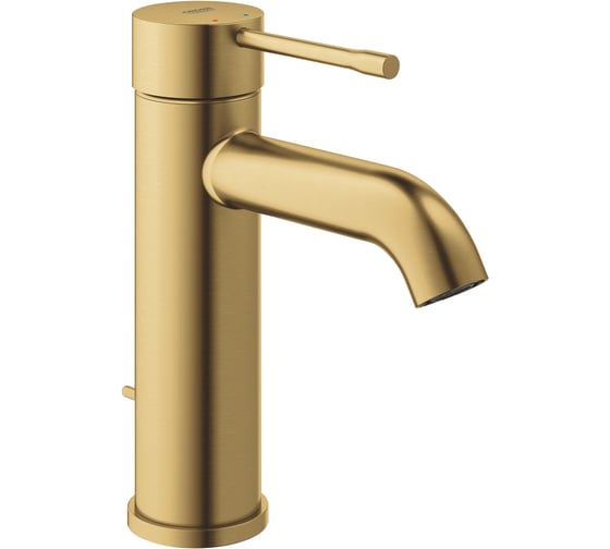 Смеситель для раковины GROHE Essence с донным клапаном, S-Size, холодный рассвет матовый 24171GN1