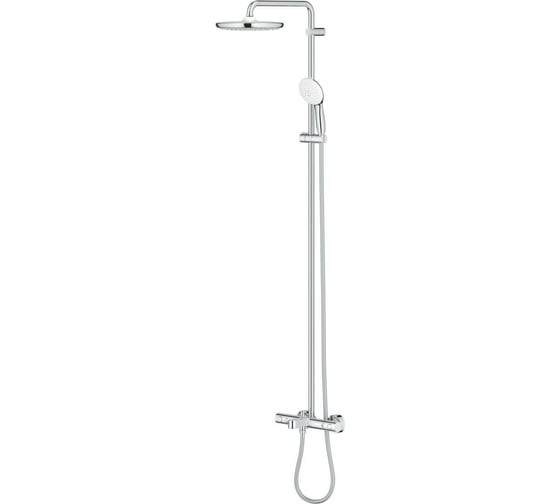 Душевая система GROHE Tempesta System 250 с термостатом для ванны, настенный монтаж, хром 26672001