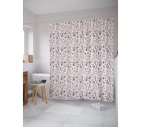 Штора (занавеска) для ванной JoyArty "Зарисовки овощей" из сатена, 180х200 см с крючками, sc_58913