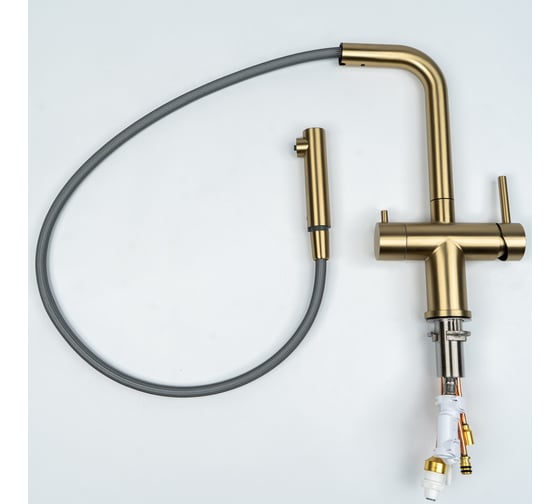 Смеситель для кухни Grandex AQUA Handy-P GOLD 9020961
