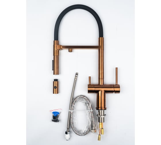 Смеситель для кухни Grandex AQUA Choice-S COPPER 9020152