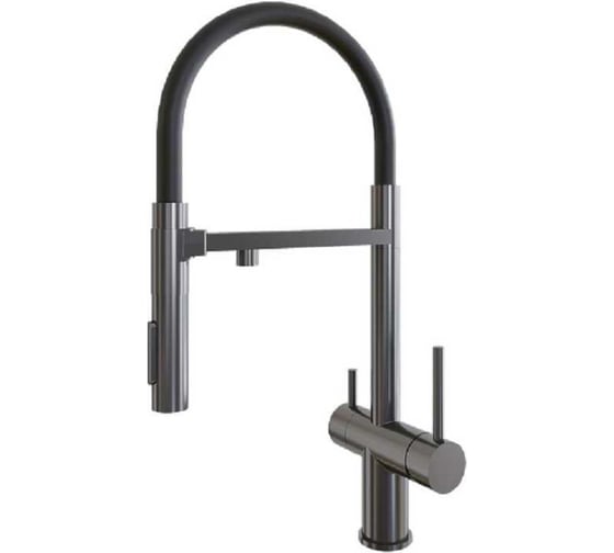 Смеситель для кухни Grandex AQUA Choice-S ANTHRACITE 9020153