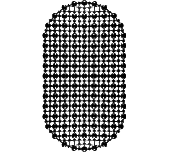 Коврик для ванны VILINA "Комфорт" 36x65 см черный 6922-black