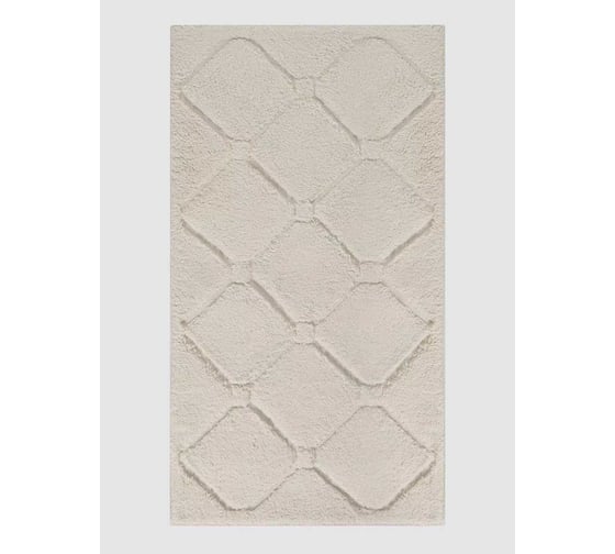 Набор ковриков Arya Home Rhombus 60x100 см, 60x50 см, кремовый 8680943245960 1