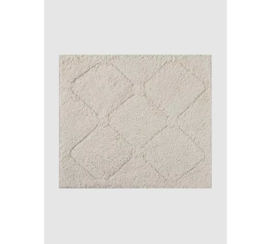 Набор ковриков Arya Home Rhombus 60x100 см, 60x50 см, кремовый 8680943245960