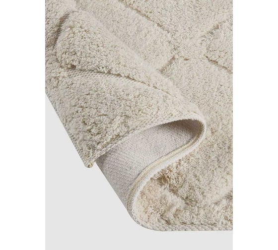 Набор ковриков Arya Home Rhombus 60x100 см, 60x50 см, кремовый 8680943245960