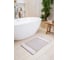 Коврик Arya Home Polka 50x80 см, серебро, белый 8680943086549 1