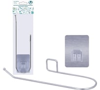 Держатель настенный для бумажных полотенец МУЛЬТИДОМ хром, 25х7.4 см DA34-310