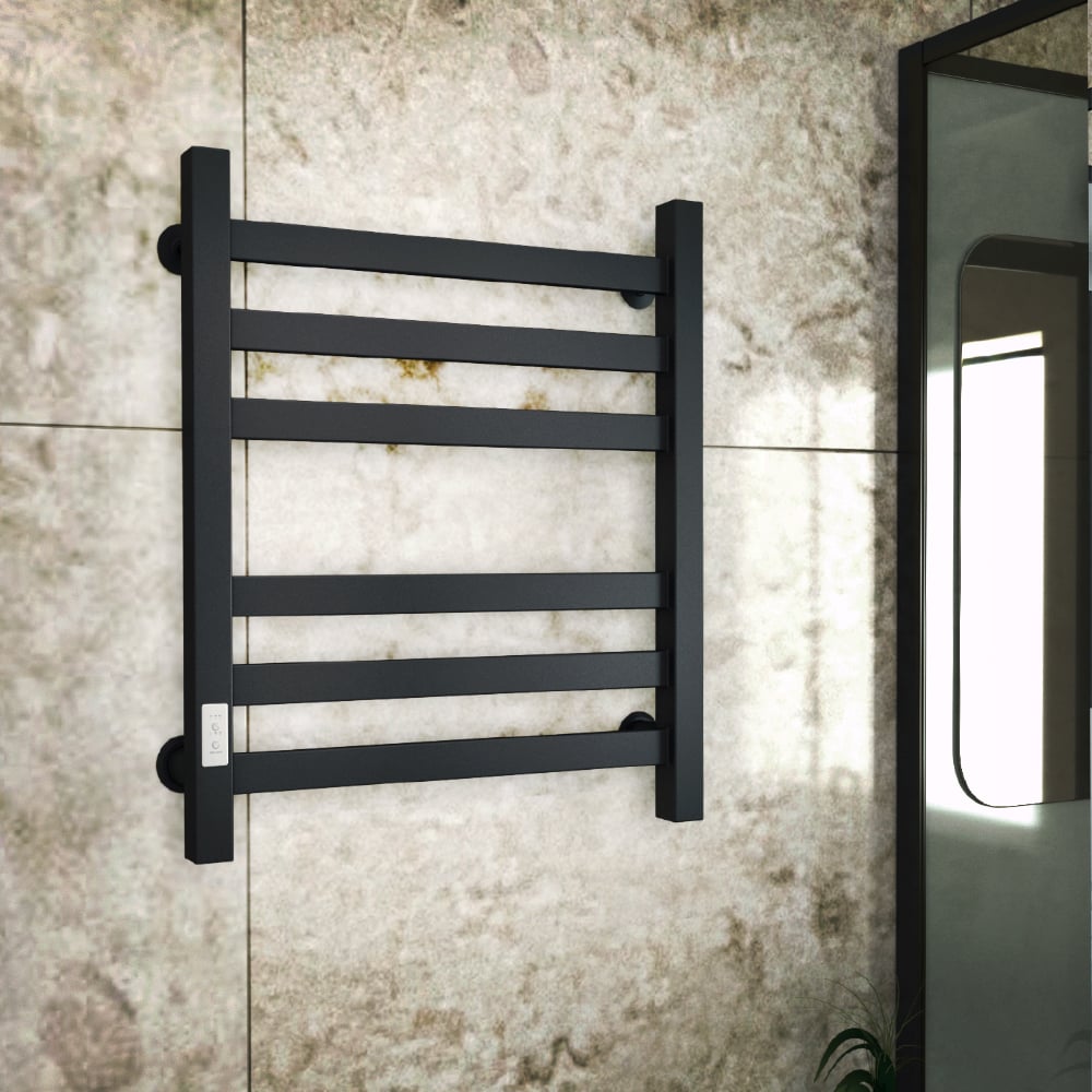 Полотенцесушитель электрический профильный Bauedge BAU В81/10 50х60, 2 ...
