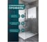 Душевая перегородка Bauedge BAU Stil 190х120 см, прозрачное стекло 6 мм, хромированный профиль TY0021 4