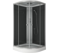 Душевая кабина Bauedge BAU Dream Hit Black 100x100х215, прозрачное закаленное стекло, черная TY0023B