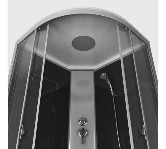 Душевая кабина Bauedge BAU Dream Hit Black 100x100х215, прозрачное закаленное стекло, черная TY0023B