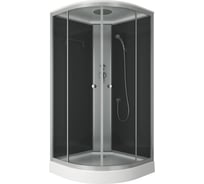 Душевая кабина Bauedge BAU Dream Hit Black 90x90х215, прозрачное закаленное стекло, черная TY0022B