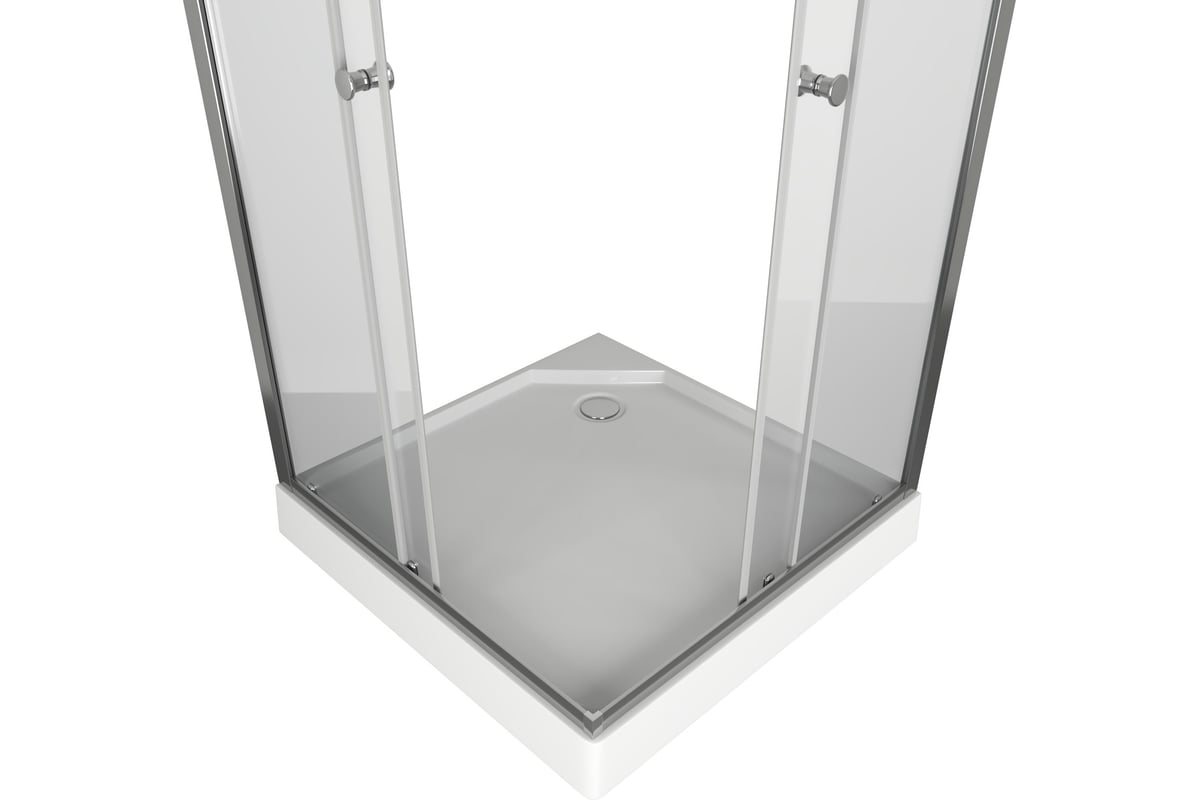 Душевой уголок BauedgeBAU Stil Hit с поддоном 90x90х195, прозрачное ...