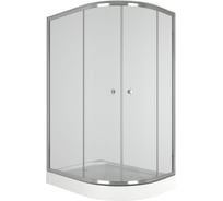 Душевой уголок BauedgeBAU Dream Hit с поддоном 120x85х195, прозрачное закаленное стекло, хромированный профиль, левая TY0032L