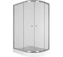 Душевой уголок BauedgeBAU Dream Hit с поддоном 120x85х195, прозрачное закаленное стекло, хромированный профиль, левая TY0032L